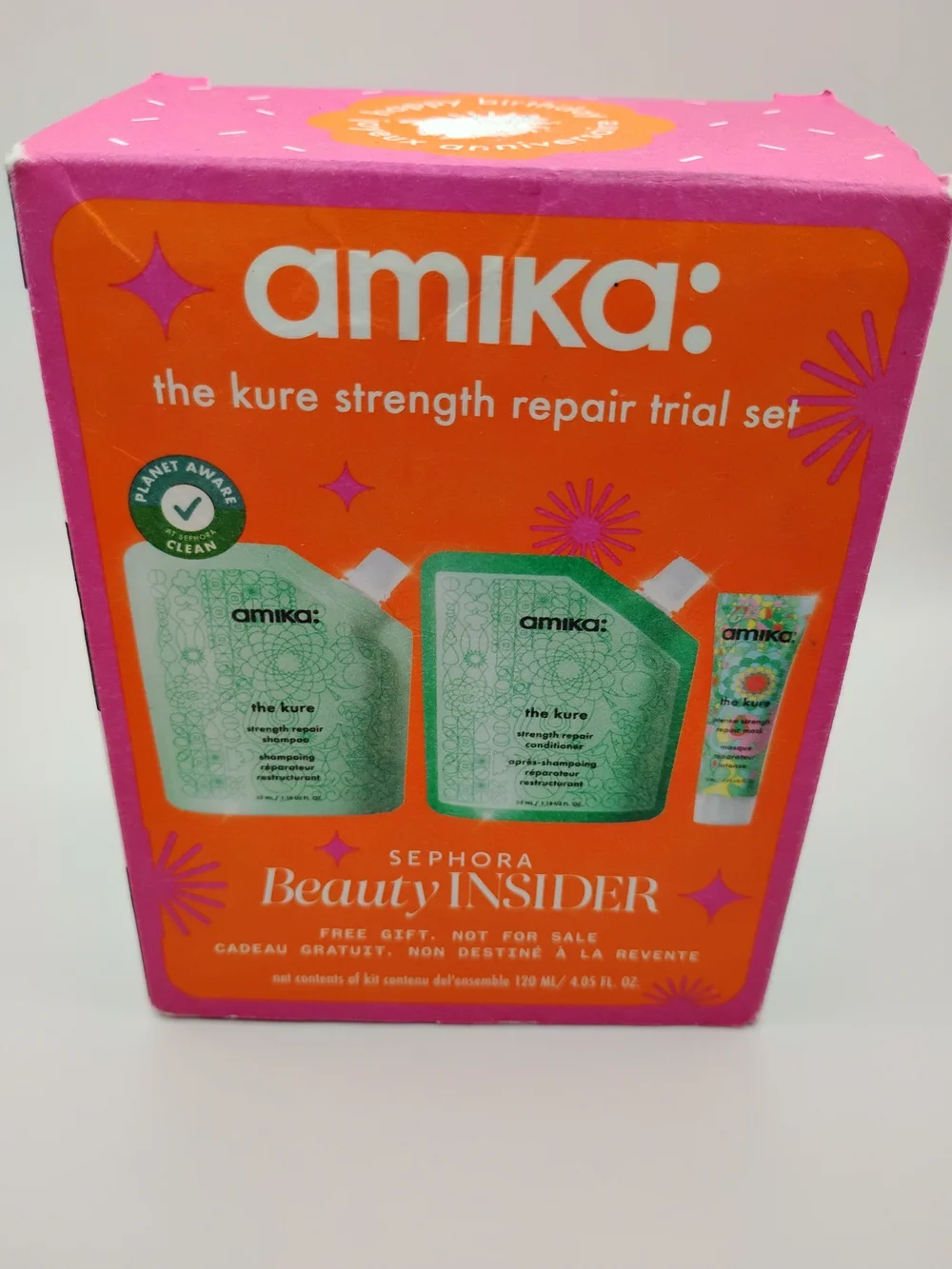 Sephora Beauty Insider Amika's The Kure Strength Repair Set